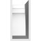 Ekena Millwork Standard Yorktown Architectural Grade PVC Rafter Tail, 5"W X 10"H X 30"L RFTP05X10X30YOR - alternate 4